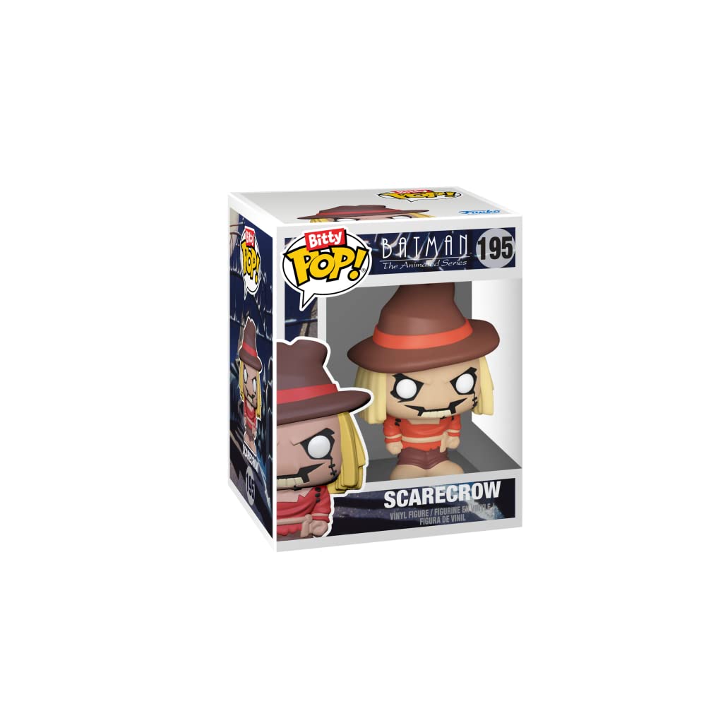 Funko Bitty Pop! DC Comics 4er-Pack Serie 1 – Batman, Robin, Scarecrow &amp; Mystery Vinylfiguren (71311) 14