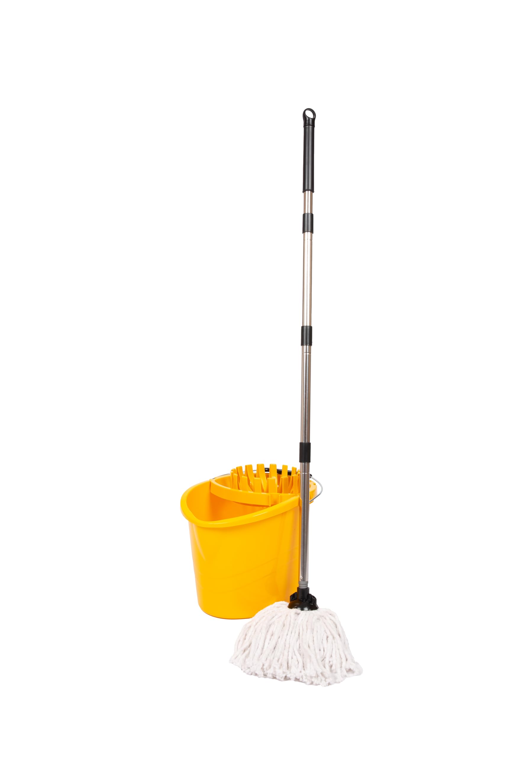 REQUISITE NEEDS Professional Mop and Bucket Set with Wringer | Heavy Duty | Yellow 1