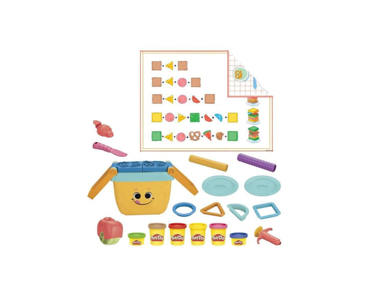 Play-Doh Picnic Shapes Starter Set - Preschool Arts & Crafts Toy for Ages 3+