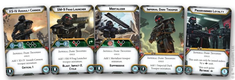 Atomic Mass Games Star Wars Legion Dark Troopers Expansion 5