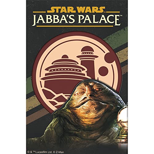 Z-Man Games Star Wars: Jabba's Palace – Ein Liebesbrief-Spiel, Kartenspiel 4