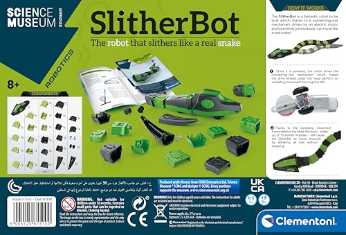 Clementoni Slither Bot – Schlangenroboter zum Bauen und Spielen für Kinder ab 8 Jahren 8