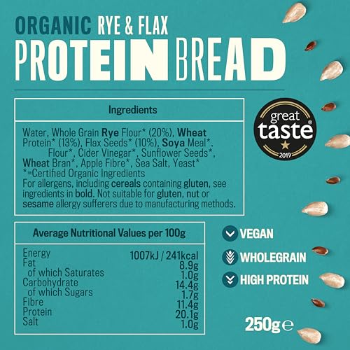 Profusion Organic Protein Bread, 250g