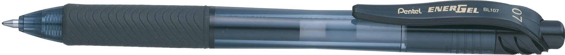 Pentel EnerGel-XBL107/2-A Retractable Gel Ink Rollerball Pen, 0.7mm Medium Point, Black Ink (2 Pack) 3
