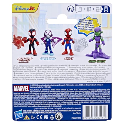 Marvel Ghost-Spider Action Figure with Web Wings Accessory - Ages 3+