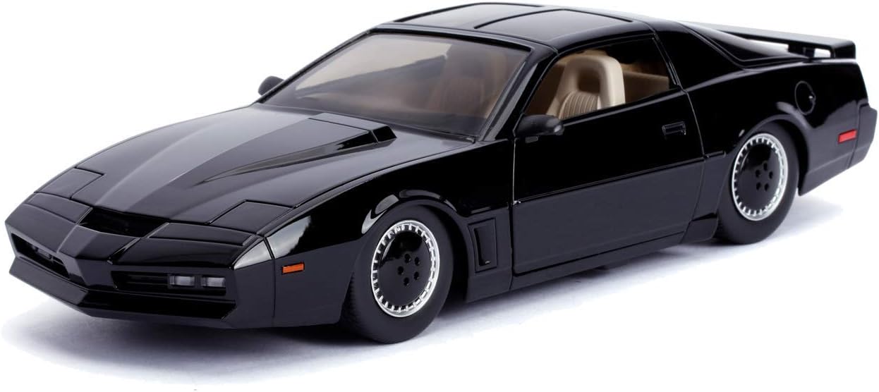 Knight Rider1982 Pontiac Trans Am1:24 Scale Die-Cast Replica Car - Freewheeling with Opening Doors