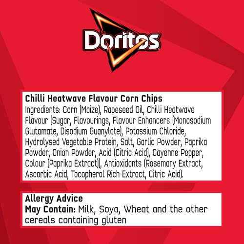 Doritos Chilli Heatwave Tortilla Chips 48g (Case of 24) 7