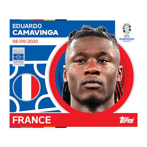 Topps Euro 2024 Sticker Collection – Offizielles Turnier-Stickeralbum (FS0004695) 5
