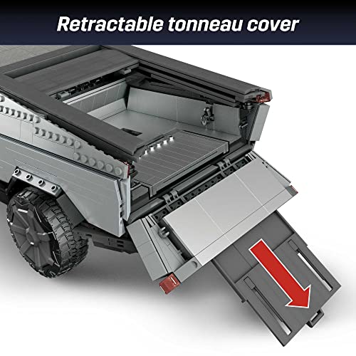 MEGA Tesla Cybertruck Building Set - 3283-Piece Collectible Vehicle for Adults 14+