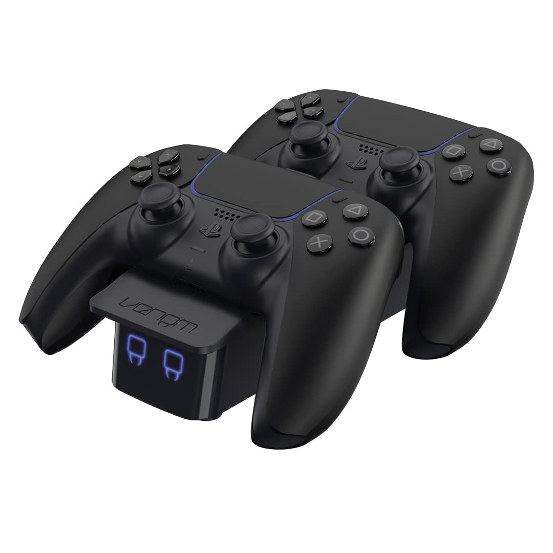 Venom PS5 Controller Twin Docking Station - Black (PS5) 1