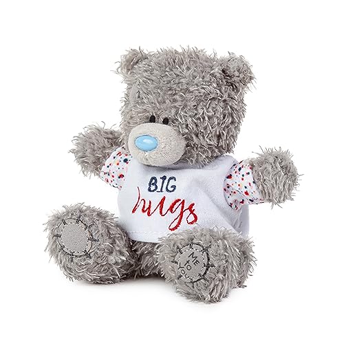Me To You Bear Tatty Teddy 'Big Hugs' 10cm Plush Toy | White, Grey | AP401026 3