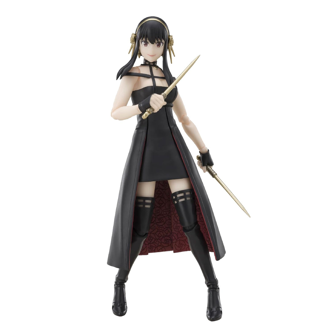 TAMASHII NATIONS S.H. Figuarts SPY x FAMILY Yor Forger Action Figure - 5.9" Articulated Collectible for Ages 12+