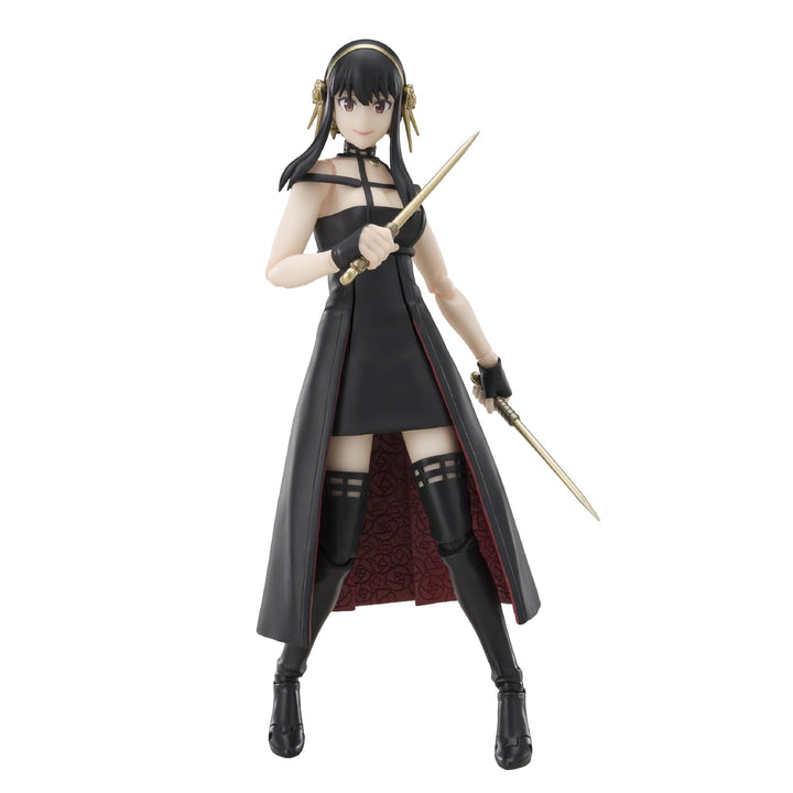 TAMASHII NATIONS S.H. Figuarts SPY x FAMILY Yor Forger Action Figure - 5.9" Articulated Collectible for Ages 12+