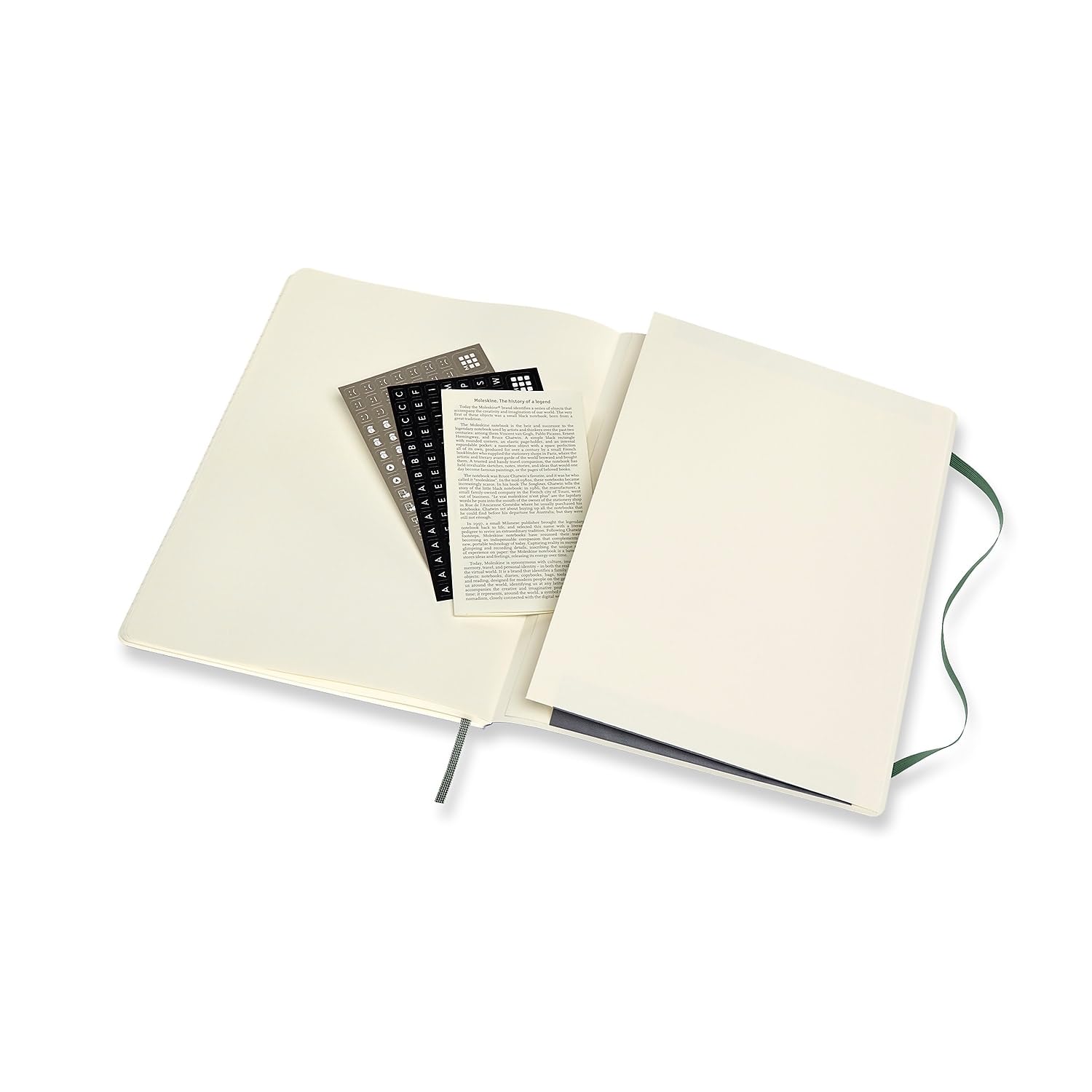 Moleskine Pro Notebook - Professional Work Planner | Soft Cover | Forest Green | XL 19x25 cm 8
