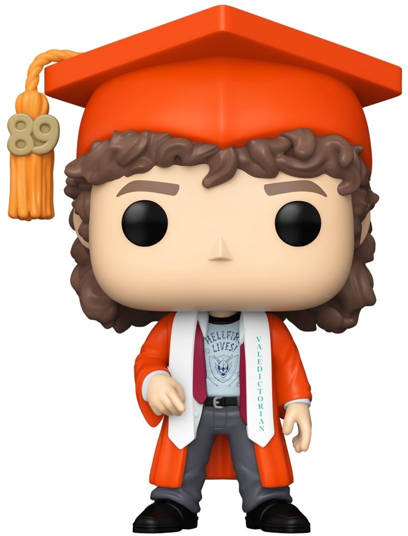 Funko POP! TV: Stranger Things Dustin Graduation Vinyl Figure | 3.75 Inches 2