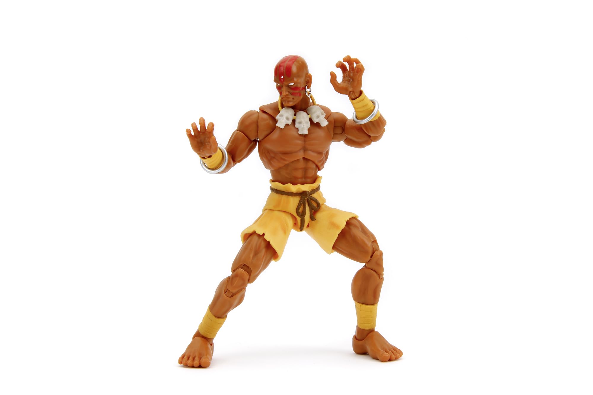 Jada Street Fighter Dhalsim Deluxe Collector Action Figure | 15 cm | 20+ Points of Articulation 1