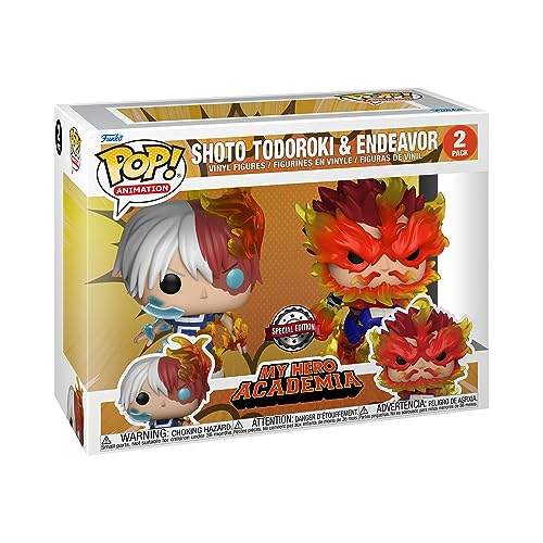 Funko Pop! Animation My Hero Academia - Todoroki & Endeavor Vinyl Figure 2-Pack Special Edition (64993)