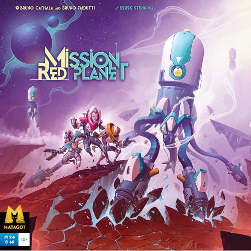 Mission: Red Planet Board Game - Space Exploration Strategy Game for Families