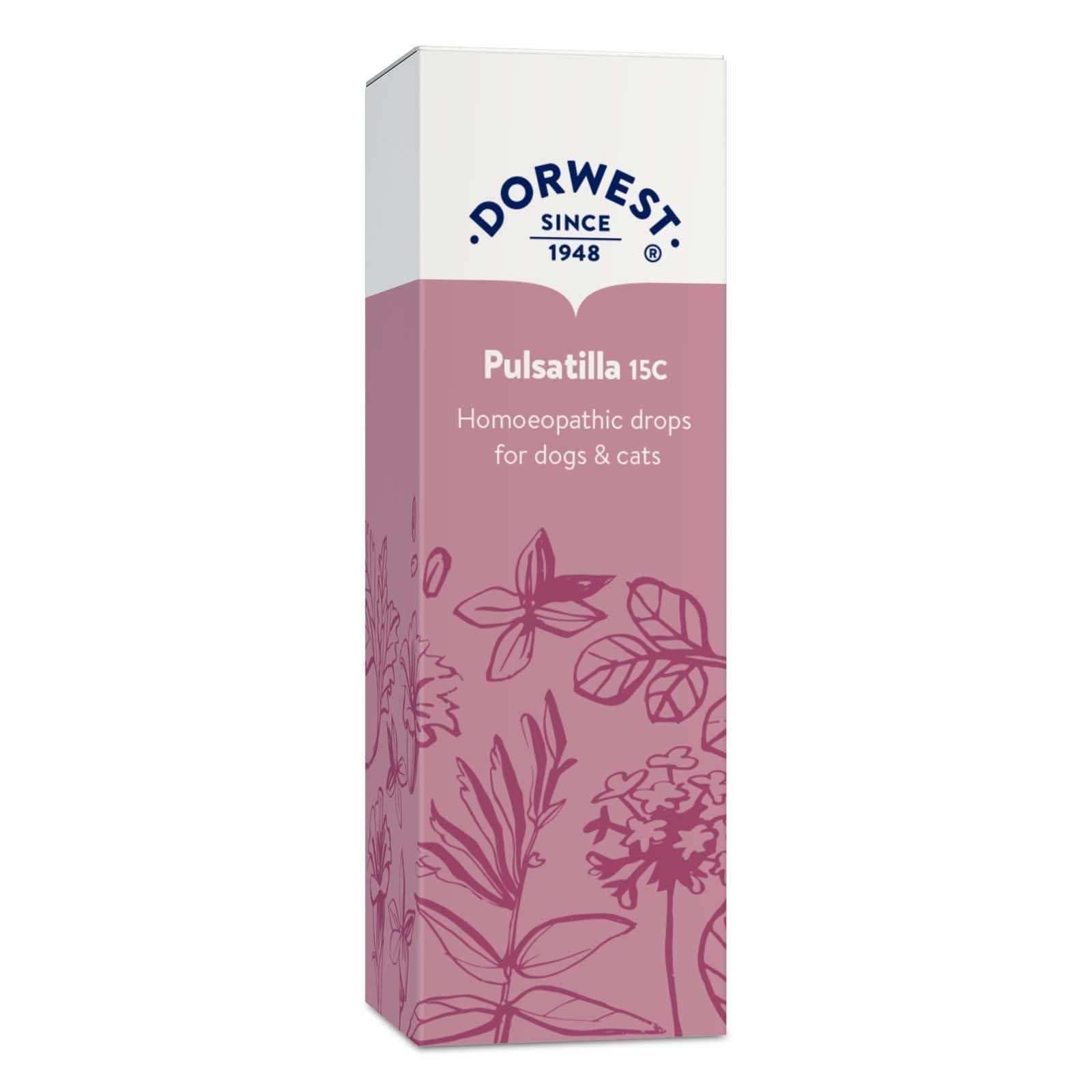 DORWEST HERBS Pulsatilla 15C Homoeopathic Liquid Remedy for Dogs & Cats | 15ml