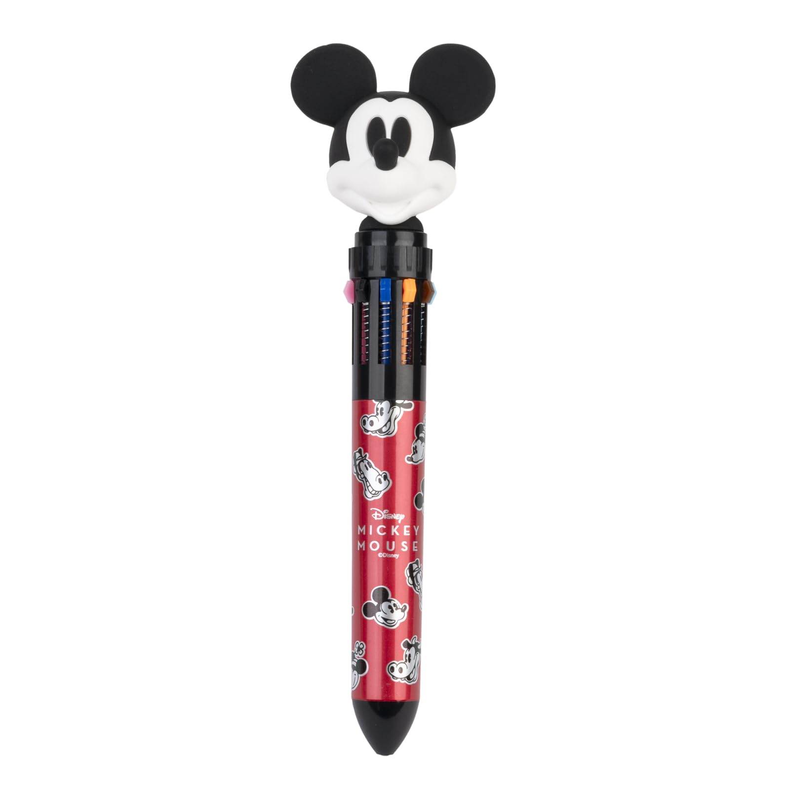 Grupo Erik Disney Mickey Mouse 10-in-1 Retractable Ballpoint Pen | 0.5mm Line Size | 10 Ink Colors 1