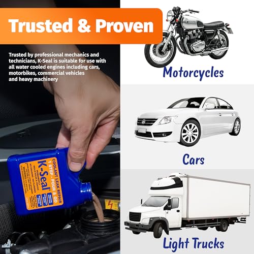K-Seal Coolant Leak Repair - Fast & Permanent Engine Fix for Vehicle Maintenance (ST5501) 10