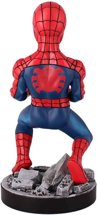 Spider-Man Classic Cable Guy - Controller & Phone Holder with 2-in-1 Charging Cable