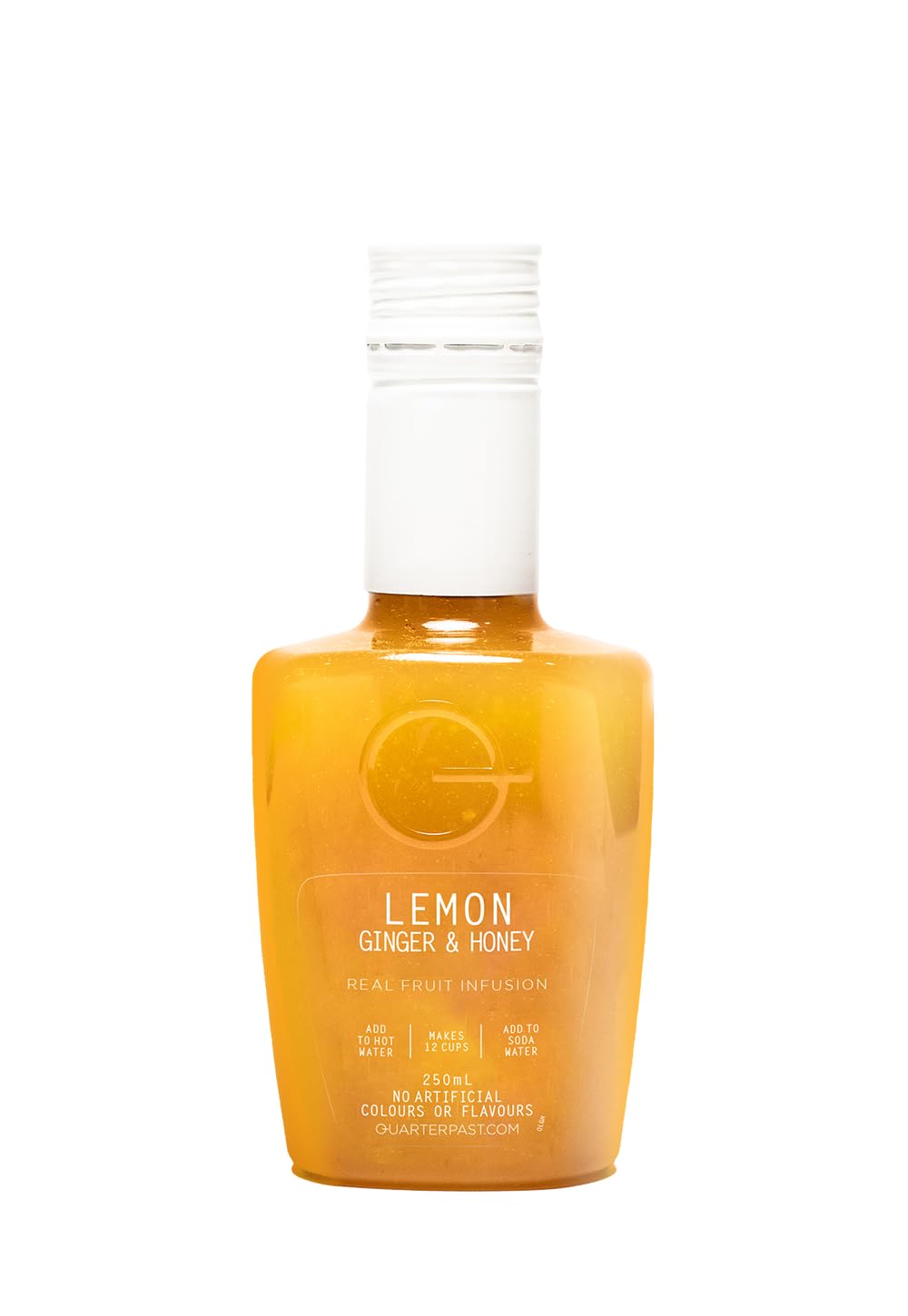 Quarterpast Lemon, Ginger & Honey Fruit Tea Infusion Concentrate - 250ml Bottle
