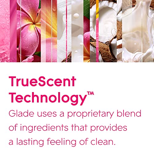 Glade Touch & Fresh Air Freshener Holder and Refill with Monoi Blossom, Elderflower & Coconut Milk
