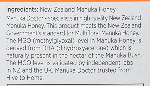 Manuka Doctor - 15+ Manuka Honey with Aloe Vera 500g (40 MGO)