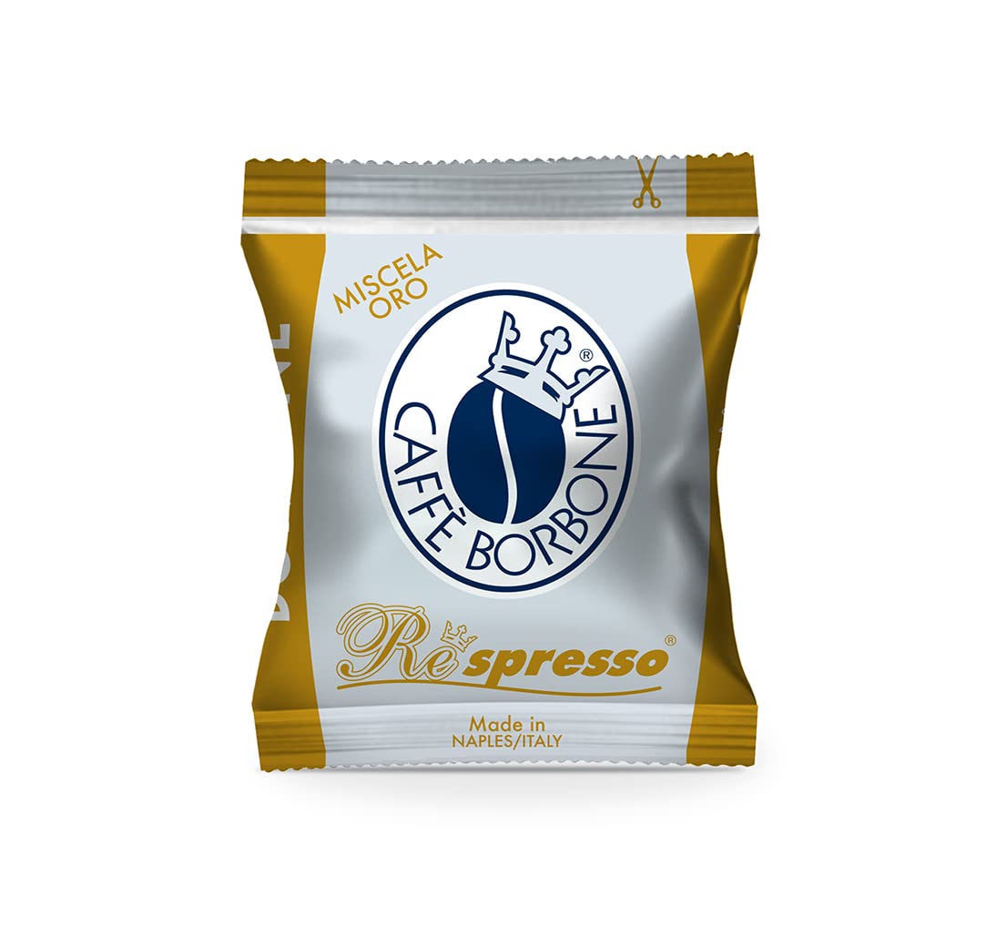CAFFÈ BORBONE Respresso Gold Coffee Blend - 100 Capsules | Nespresso Compatible 7