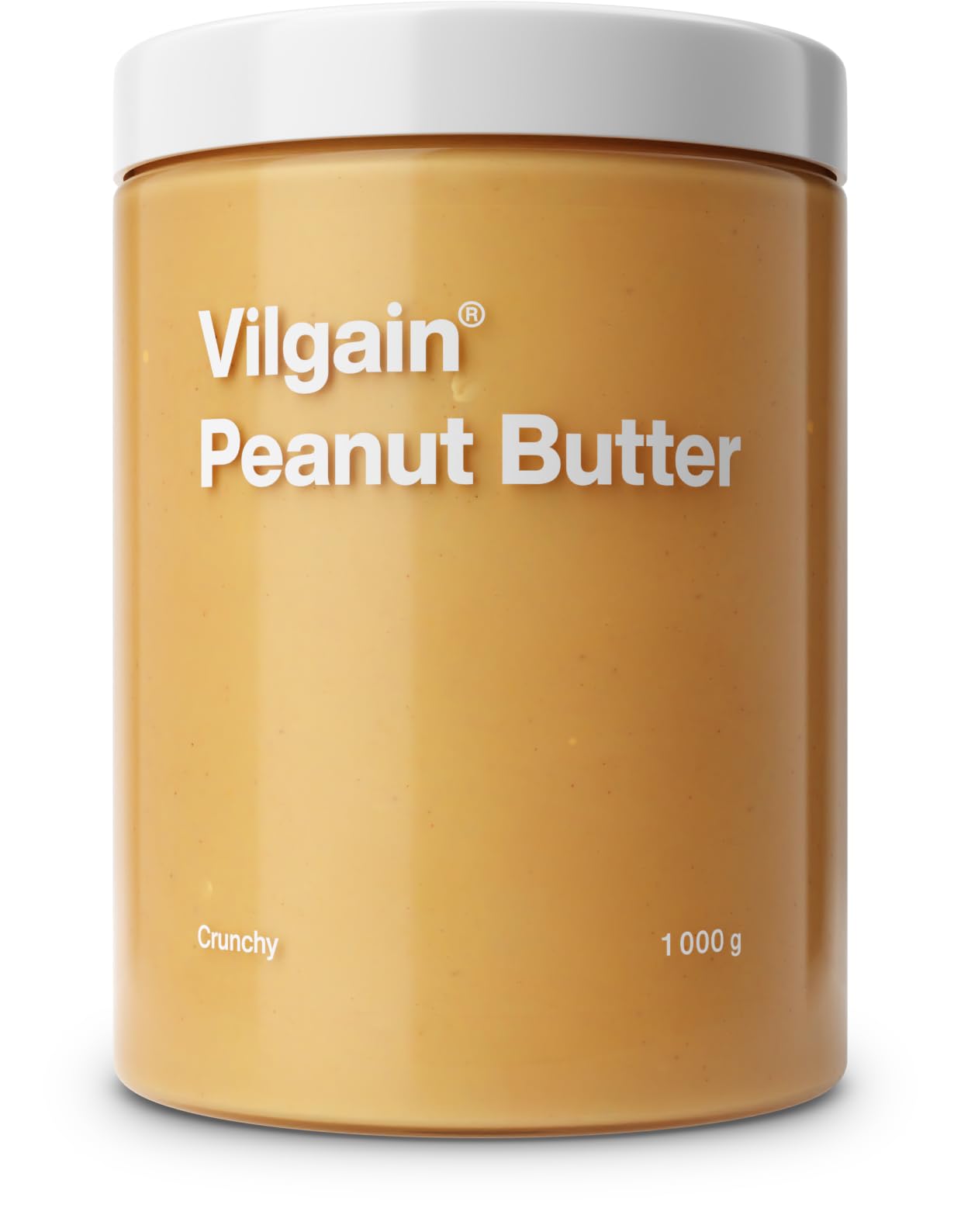 Vilgain Organic Crunchy Peanut Butter - 100% Peanuts, No Added Sugar or Palm Oil | 1000g 1