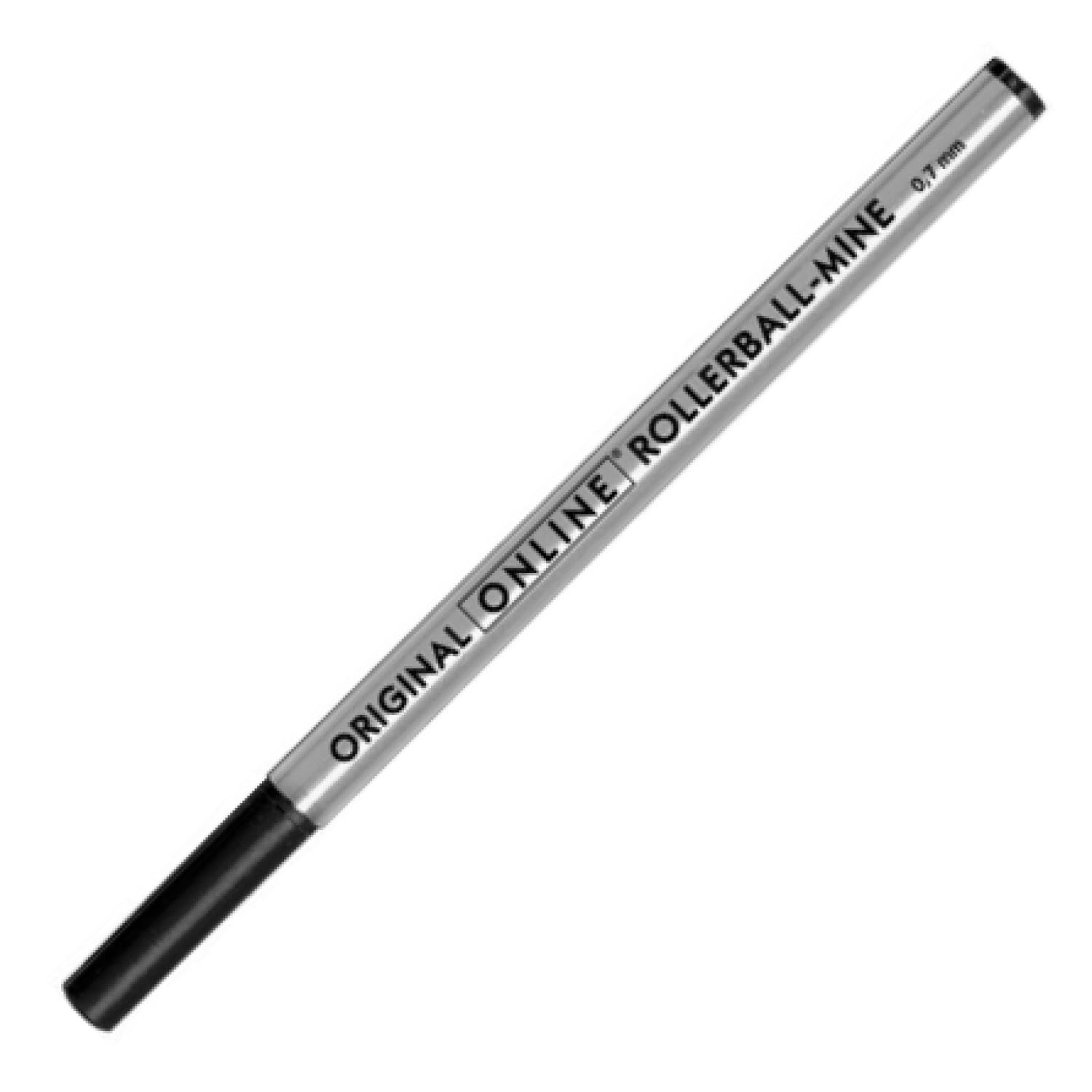 Online Rollerball Pen Refill - Black Ink, 0.7mm Line Width, ISO 14145-2 Certified 4