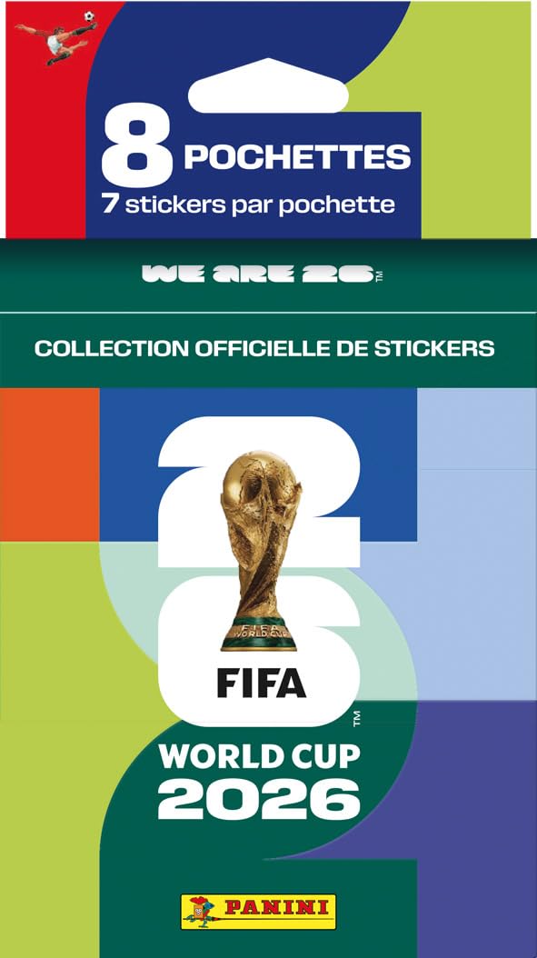 Panini FIFA World Cup 2026 Sticker Collection - Multiset with 8 Packets