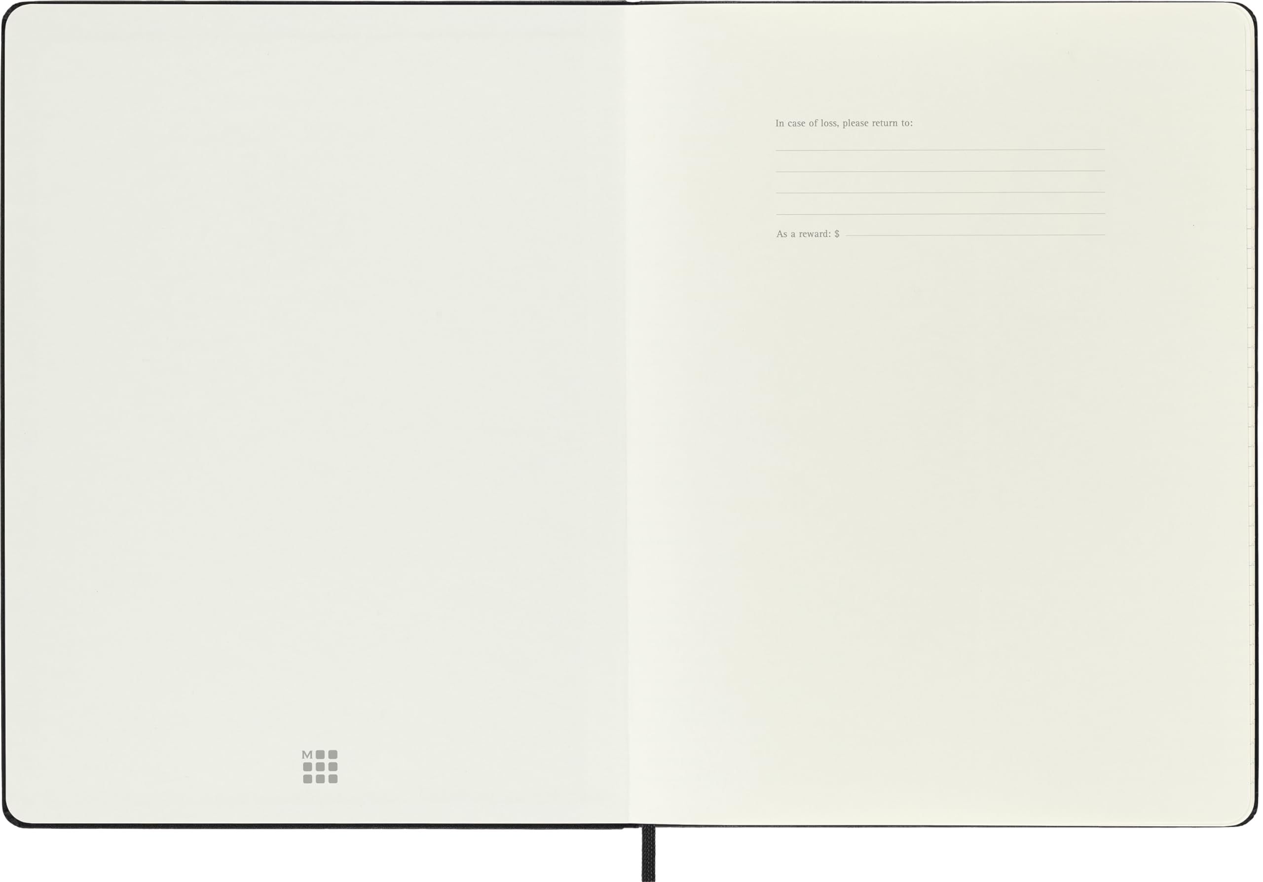 Moleskine Weekly Planner 2026-2027 18-Month XL Hardcover Appointment Book Black 3