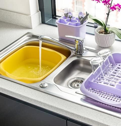 Addis - 9.5L Large Rectangular Bowl Yellow 5