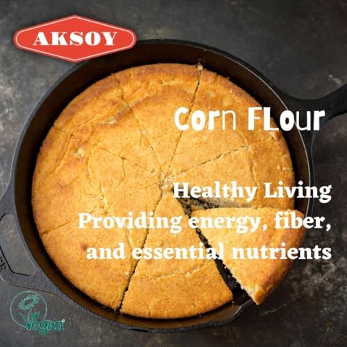 Aksoy Corn Flour 1.25KG - High Quality Resealable Pouch