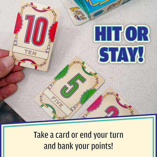 USAopoly Flip 7 Card Game for 3+ Players, Ages 8+, 20-Minute Play Time 4
