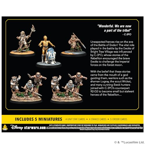 Atomic Mass Games Star Wars Shatterpoint Yub Nub Squad Pack Miniatures 7