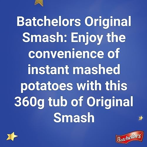 Batchelors - Original Instant Mashed Potato Made From Real Potato, 360 g Tub