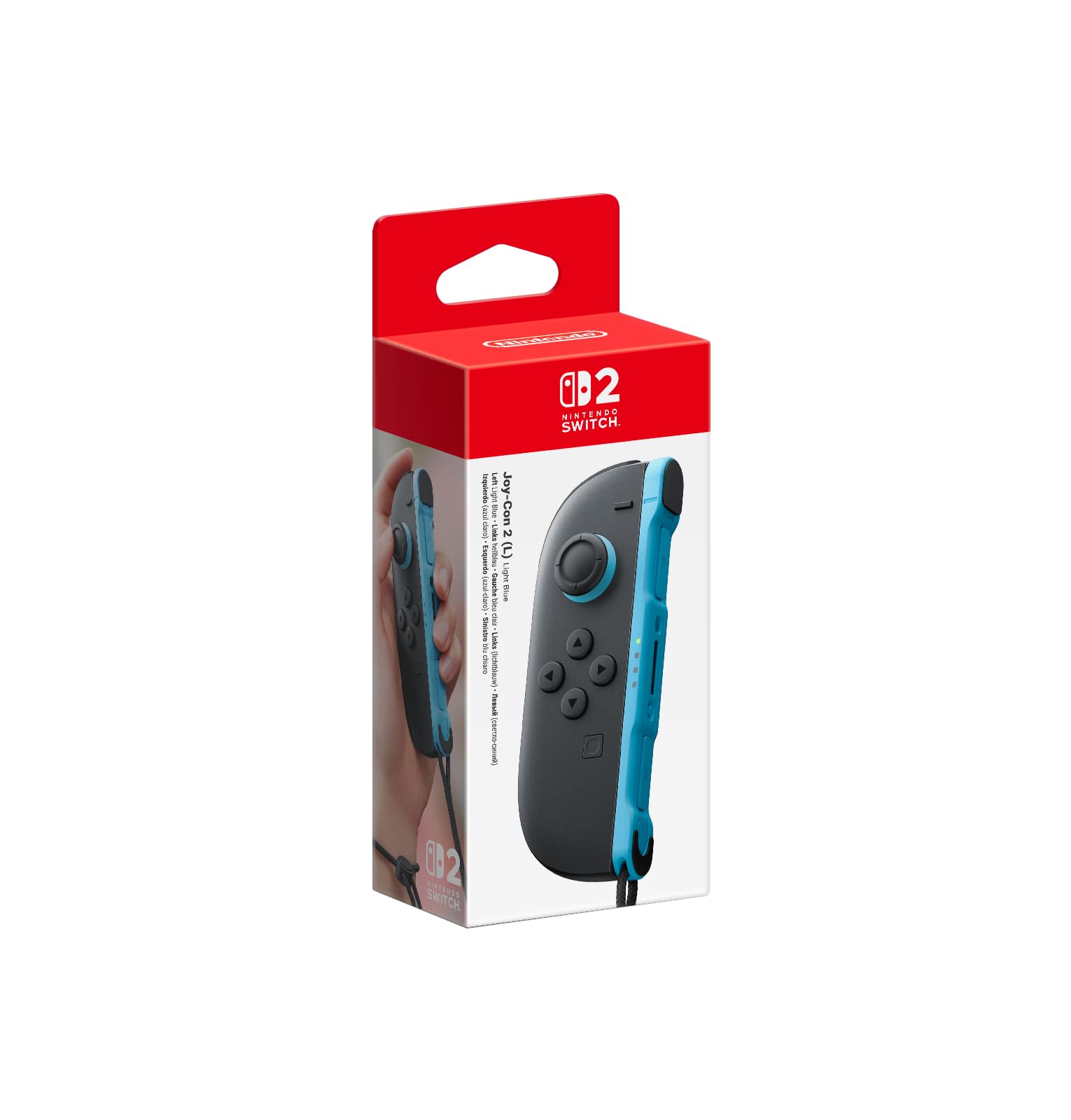 Nintendo Joy-Con 2 L - Light Blue Left Controller with Strap for Nintendo Switch 2 1
