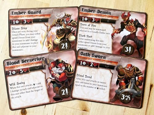 Plaid Hat Games Obsidian Dwarves Faction Deck für Summoner Wars – Strategie-Kartenspiel-Erweiterung 4