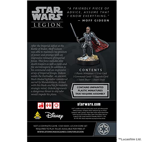 Atomic Mass Games Star Wars Legion Moff Gideon Erweiterung 5