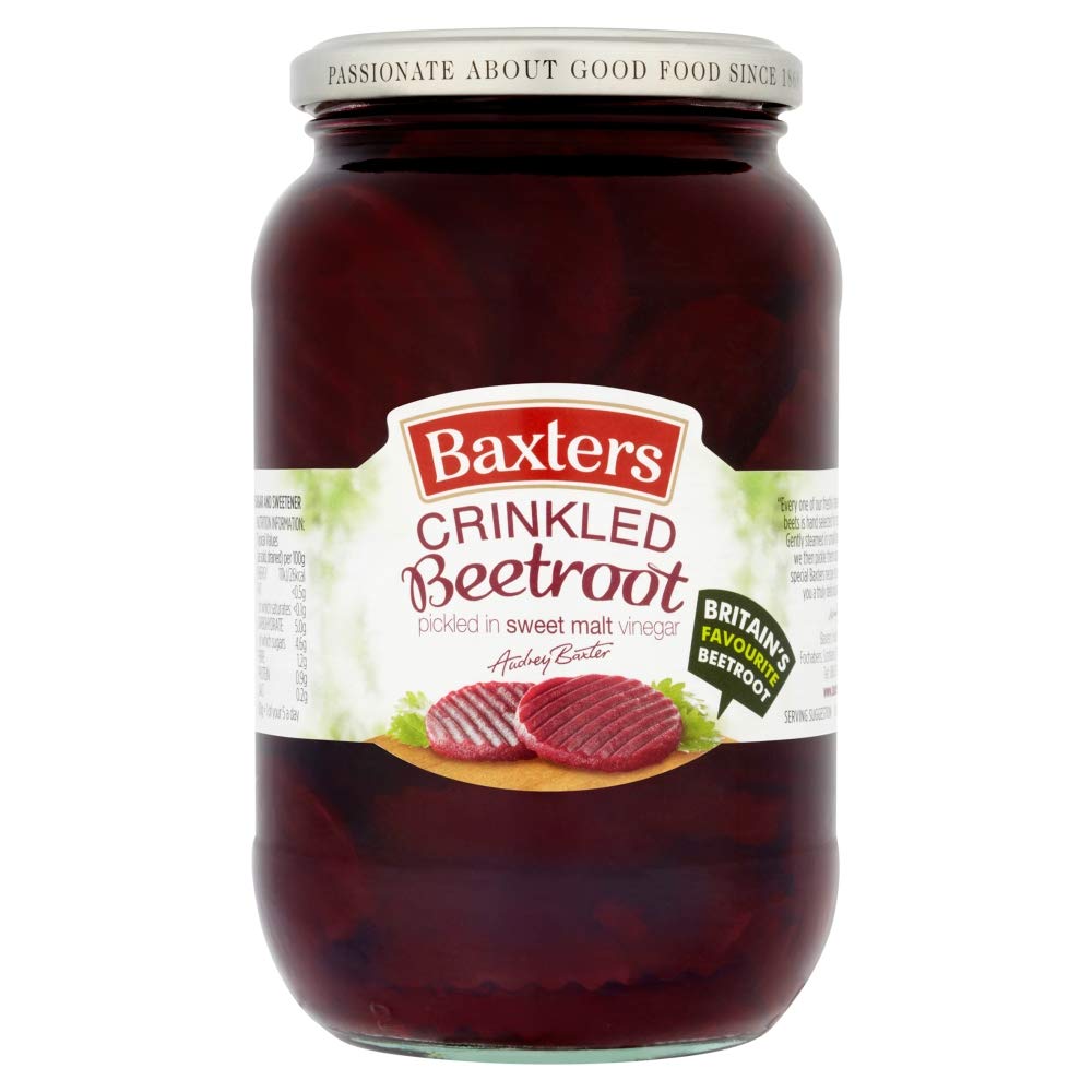 Baxters Crinkle Cut Beetroot in Vinegar | 567g Jar 1