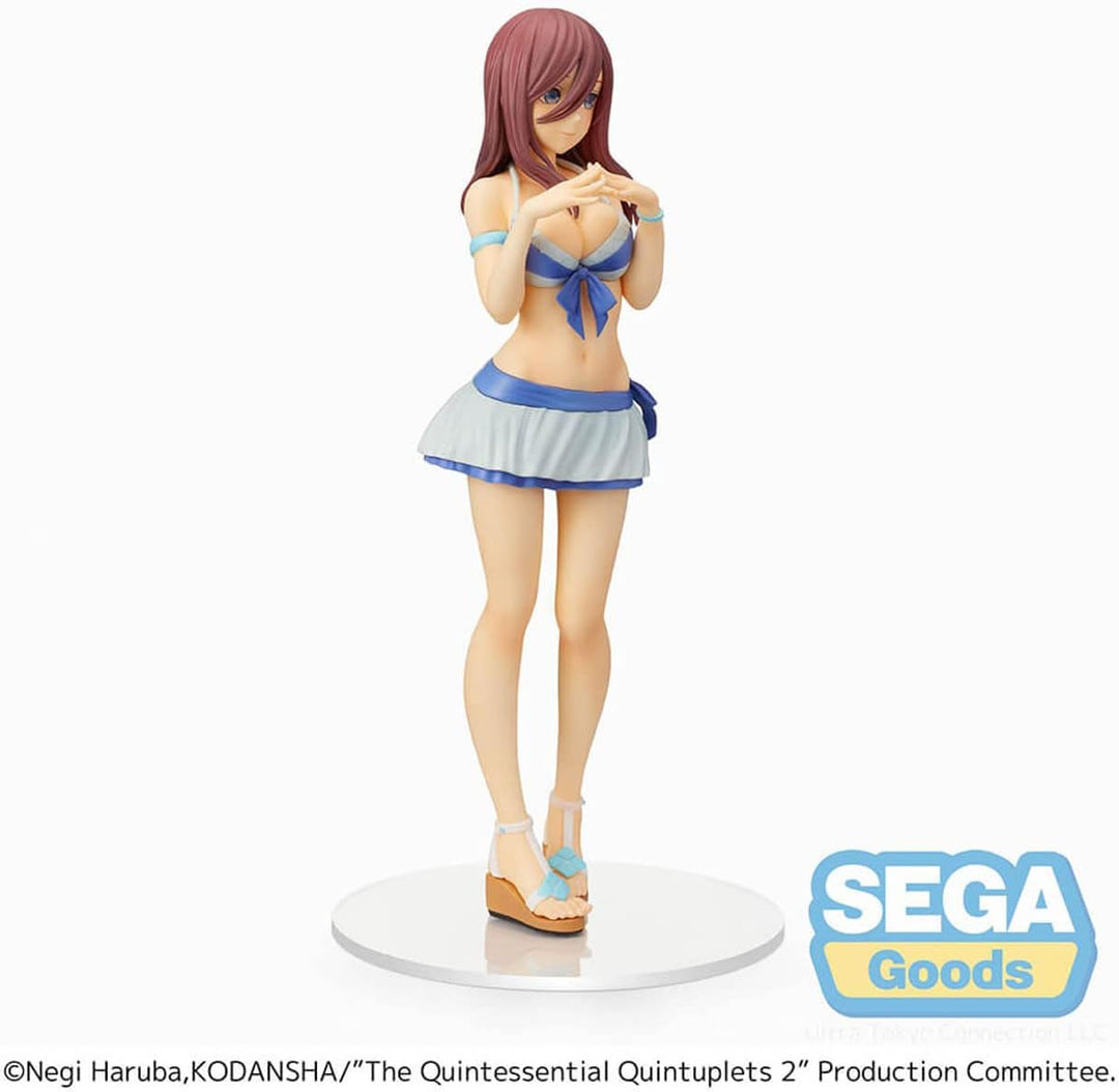 Sega Goods QUINTESSENTIAL QUINTUPLETS 2 - Miku Nakano SPM - Statuette 18cm