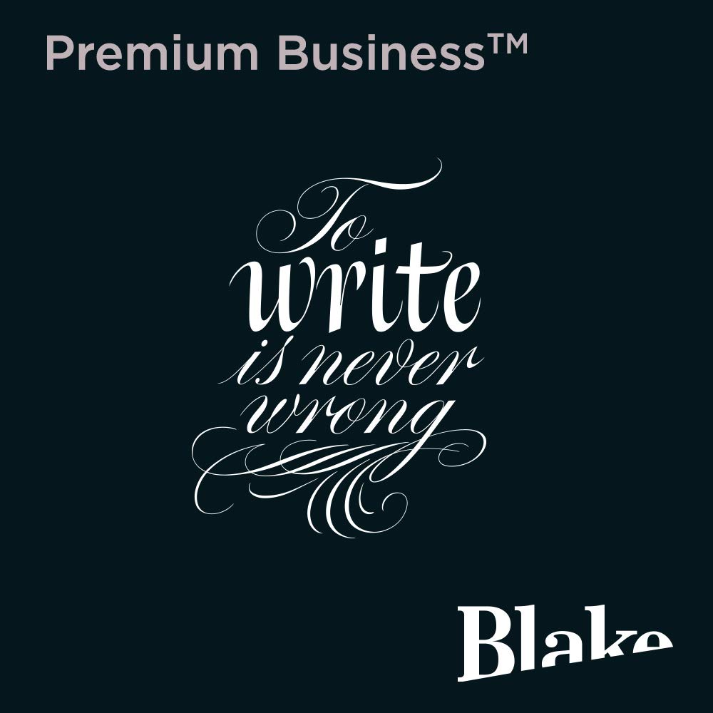Blake Premium Business DL Booklet Envelope - 120 gsm High White Laid | Peel & Seal | Pack of 50 3