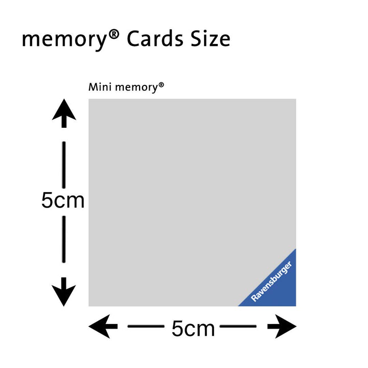 Ravensburger Disney Stitch Mini Memory Game - Card Matching Pair Game for Kids