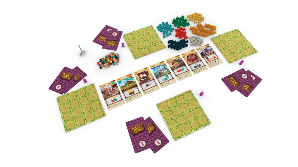 Alderac Entertainment Group Tiny Towns Brettspiel 3