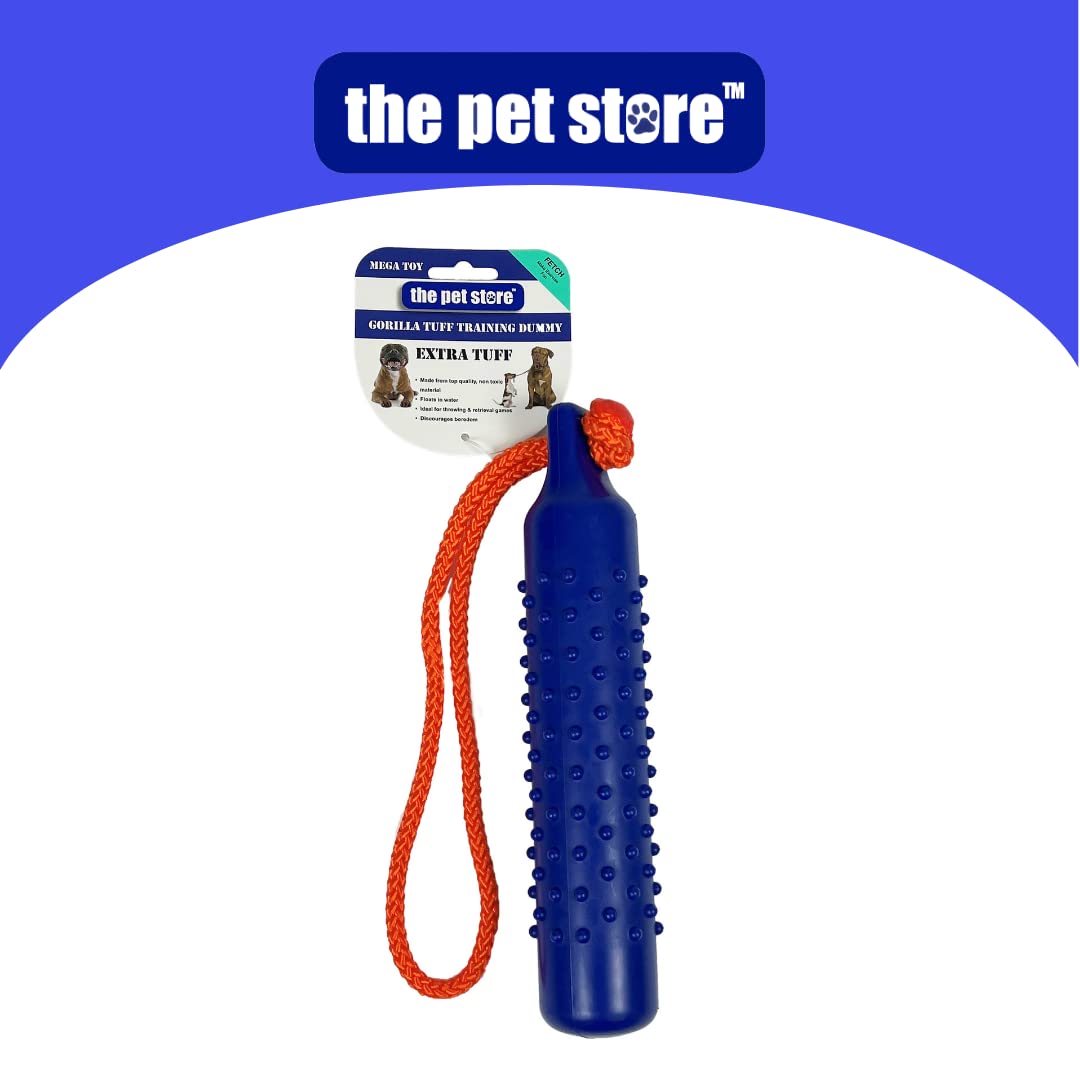 Pet Store Gorilla Tuff Floating Training Dummy - Durable TPR, Emperor Blue | Floats 2