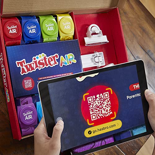 Hasbro Gaming Twister Air Augmented Reality Party Game for Ages 8+