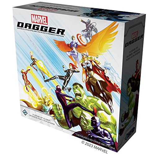 Asmodee MARVEL D.A.G.G.E.R. Cooperative Board Game | Ages 12+ | 1-5 Players | 3.5 Hours 8